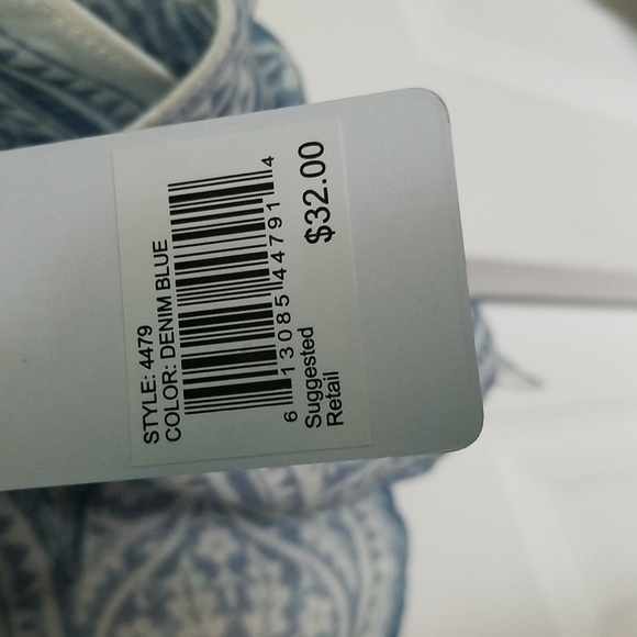 Modena Ruhana, one size fits all, NWT, blue & white - Picture 5 of 9